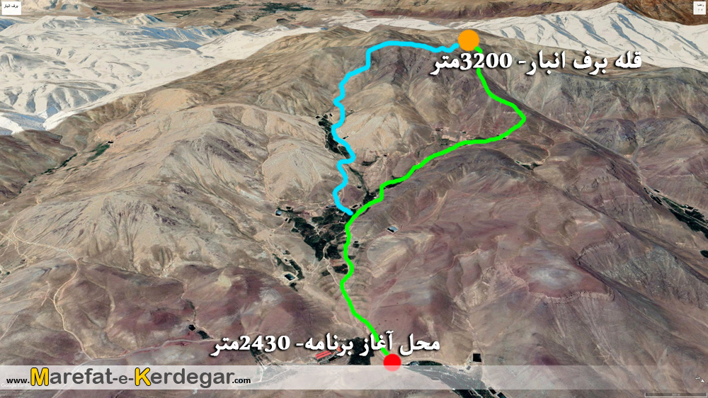 قله برف انبار